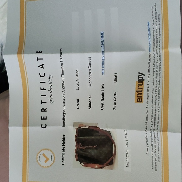 LOUIS VUITTON MONOGRAM NOE PETIT SHOULDER BAG - Picture 4 of 16